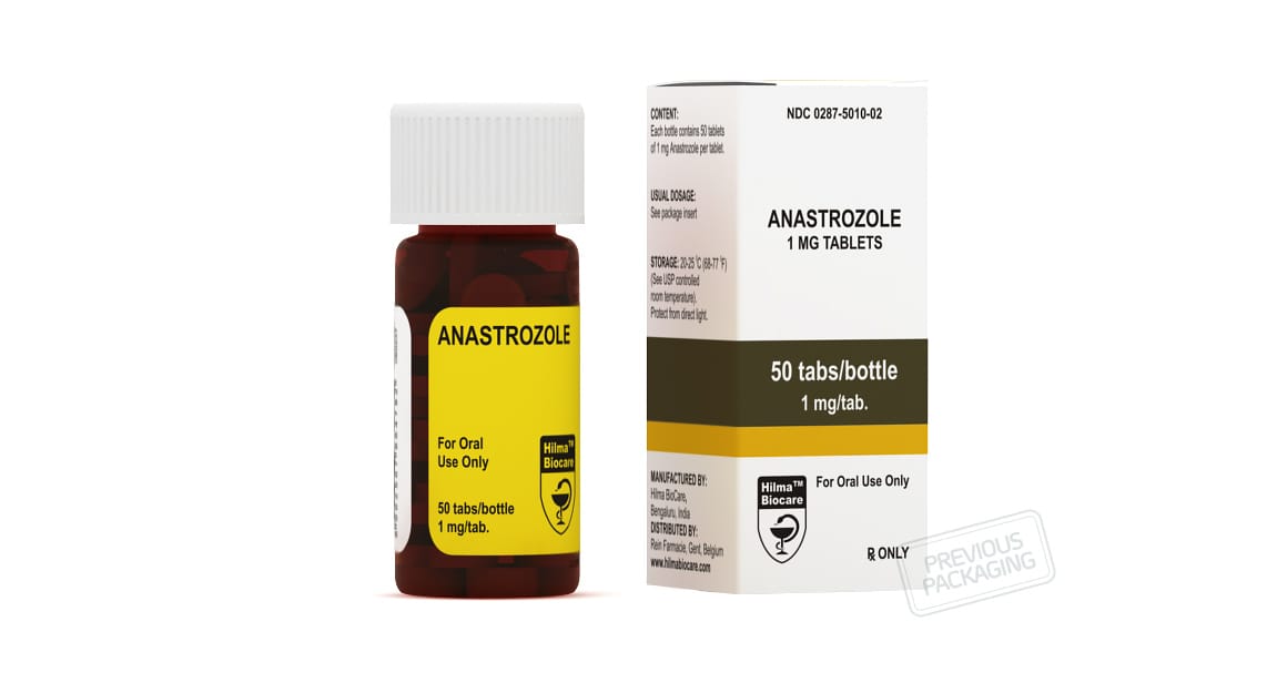 Hilma Biocare – Anastrozole (1 mg/50 tabs – pack) - Image 3