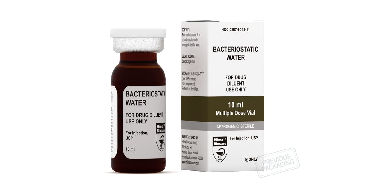 Hilma Biocare – Bacteriostatic Water (10ml) - Image 3