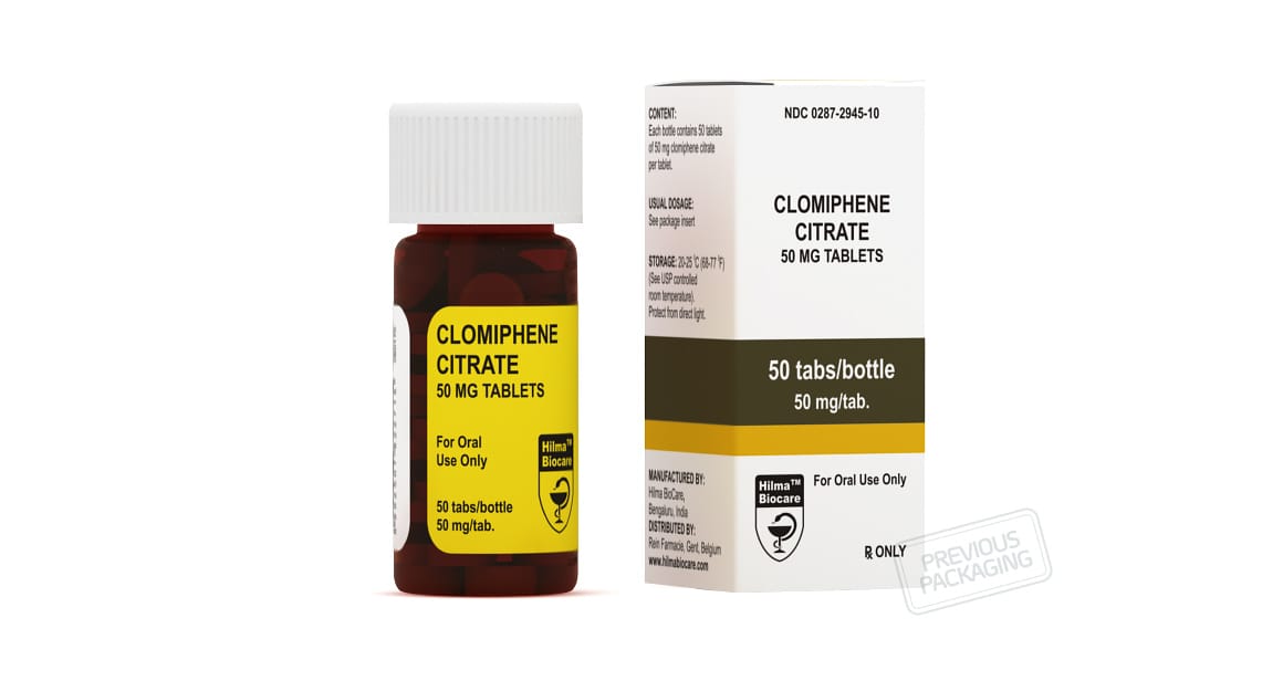 Hilma Biocare – Clomiphene citrate (Clomid) (50 mg/50 tabs – pack) - Image 3