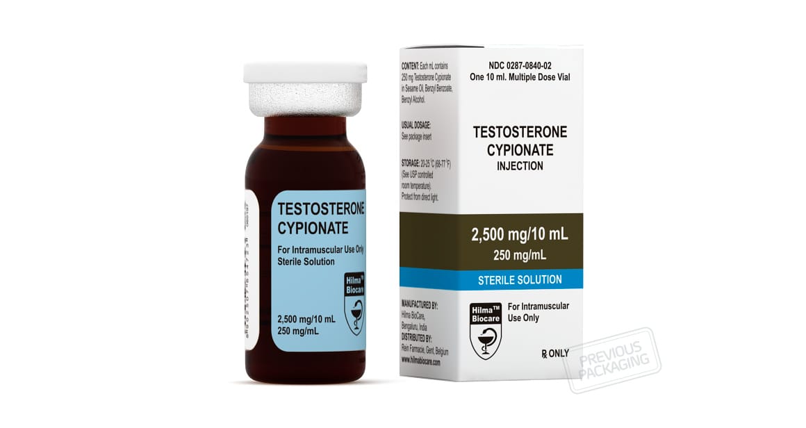 Hilma Biocare – Testosterone Cypionate (250 mg/ml) - Image 3