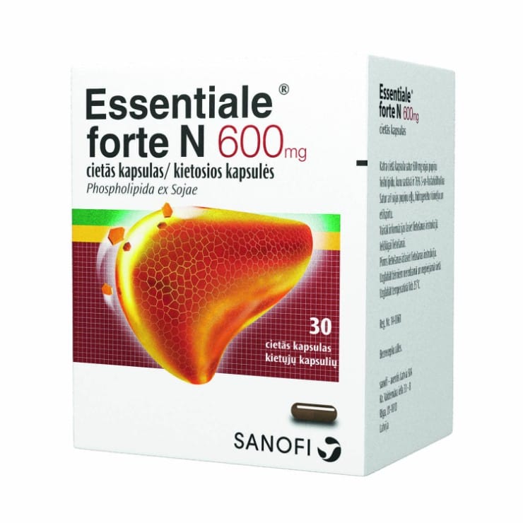 ESSENTIALE FORTE 600 – Ultimate Liver Protector (600mg/30 tabs)