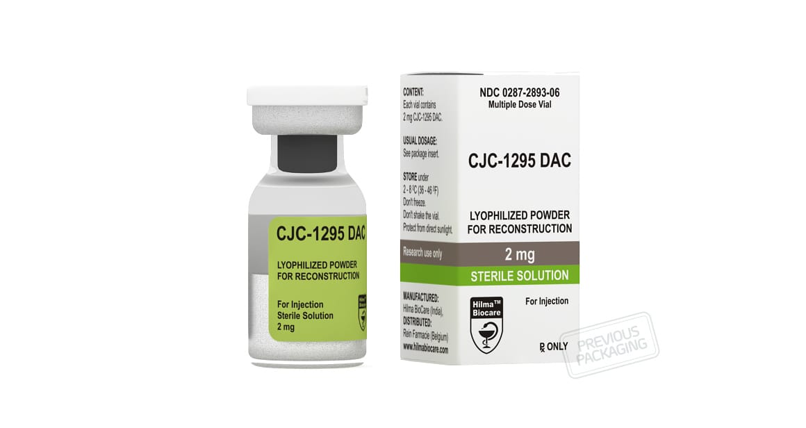 Hilma Biocare – CJC-1295 With Dac (2 mg/vial) - Image 3