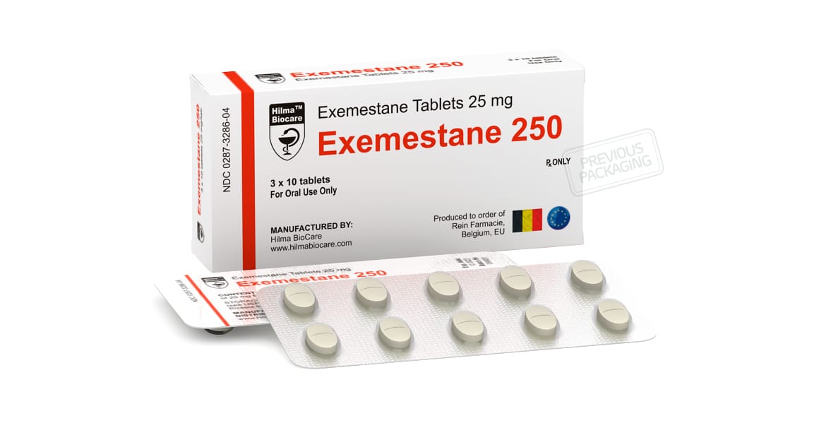 Hilma Biocare – Exemestane 250 (30 tabs blisters) 25 mg - Image 3
