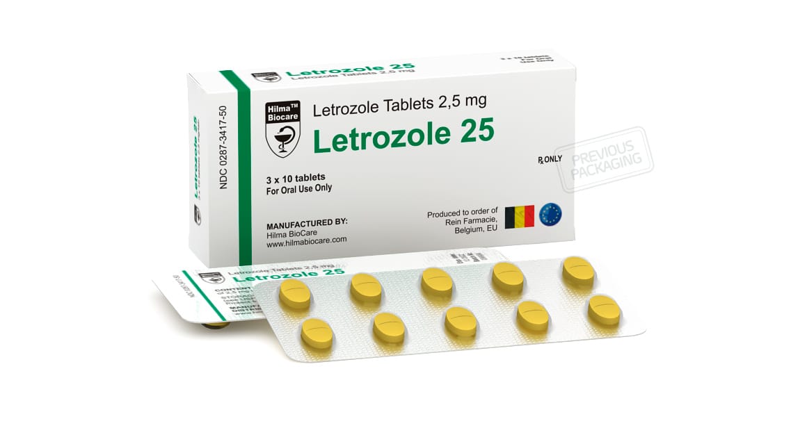 Hilma Biocare – Letrozole 25 (30 tabs blisters) 2.5 mg - Image 3