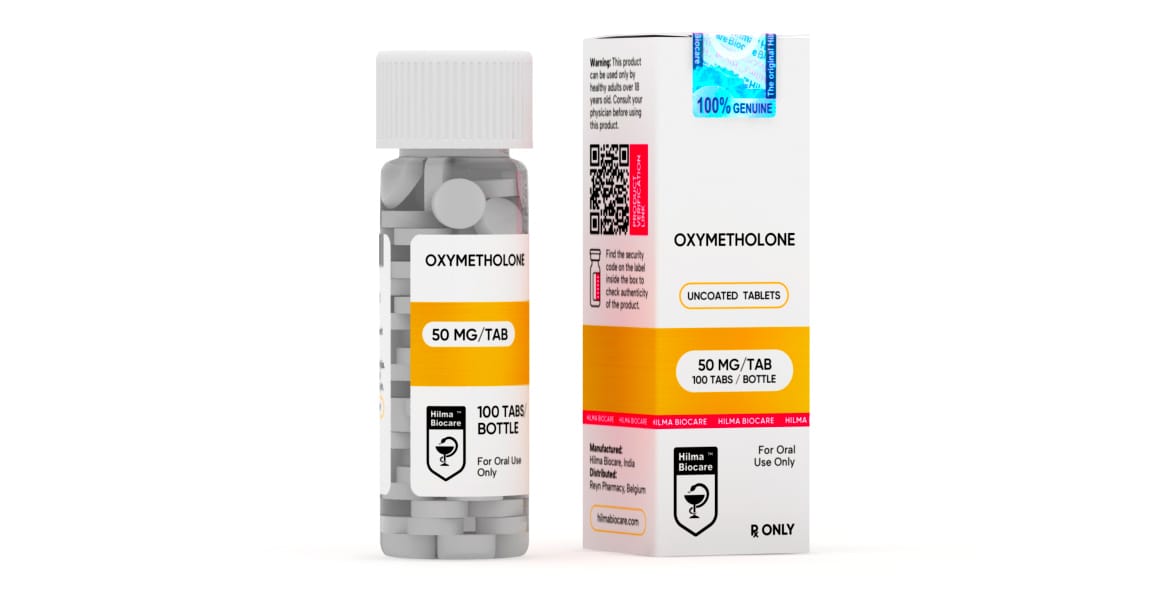 Hilma Biocare – Oxymetholone (Anadrol) (50 mg/100 tabs – pack)