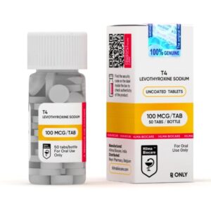 Hilma Biocare – Levothyroxine Sodium T4 (100mcg/50tabs – pack)