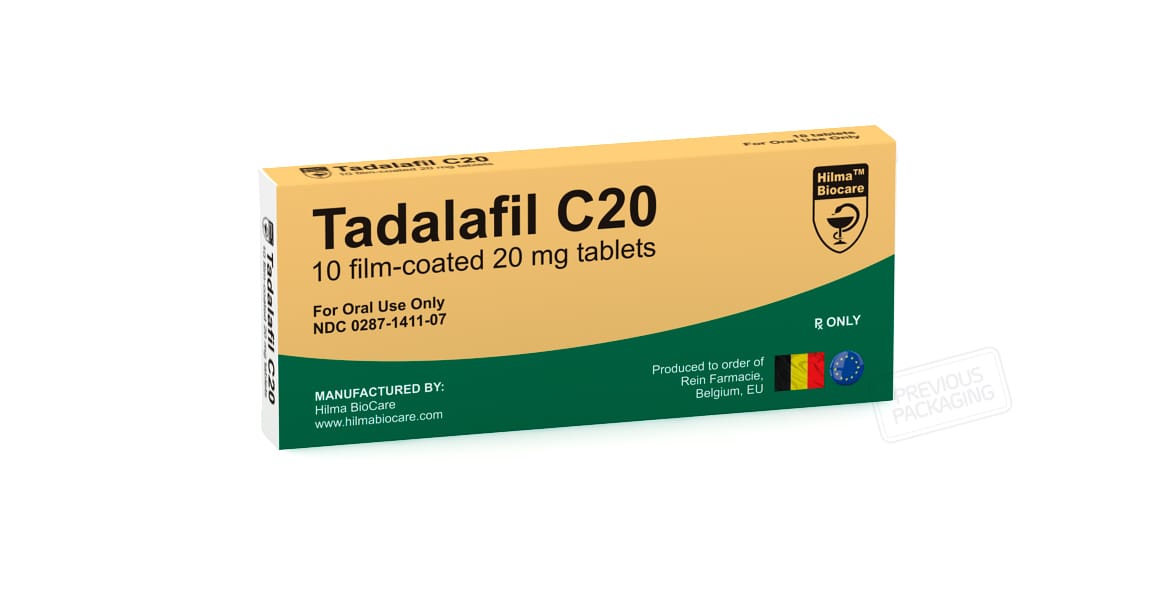 Hilma Biocare – Tadalafil C20 (Cialis) (20mg/10tabs -pack) - Image 3