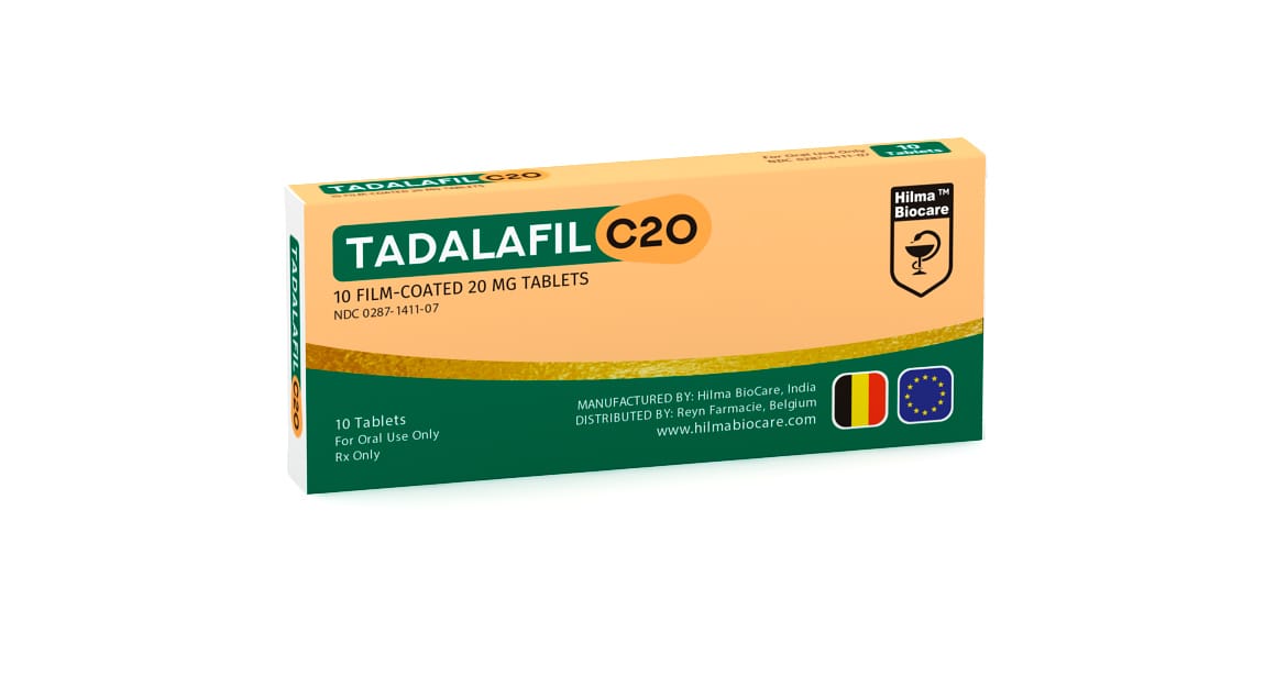 Hilma Biocare – Tadalafil C20 (Cialis) (20mg/10tabs -pack) - Image 2