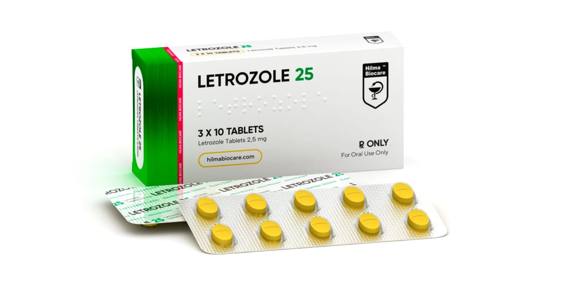 Hilma Biocare – Letrozole 25 (30 tabs blisters) 2.5 mg