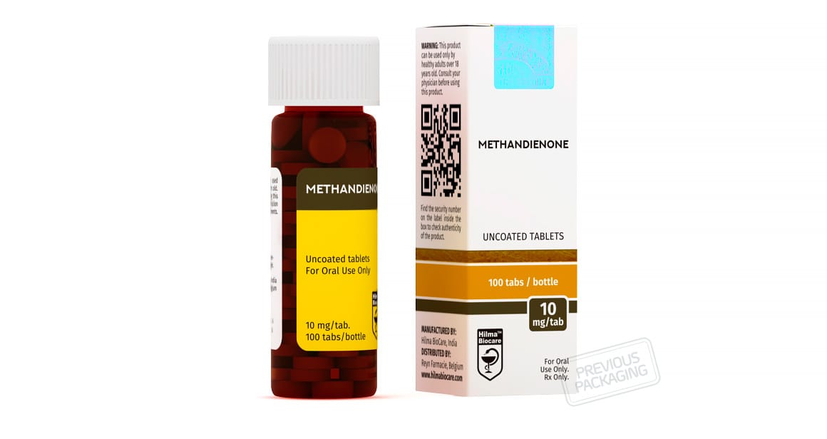 Hilma Biocare – Methandienone (Dianabol) (10 mg/100 tabs – pack) - Image 2
